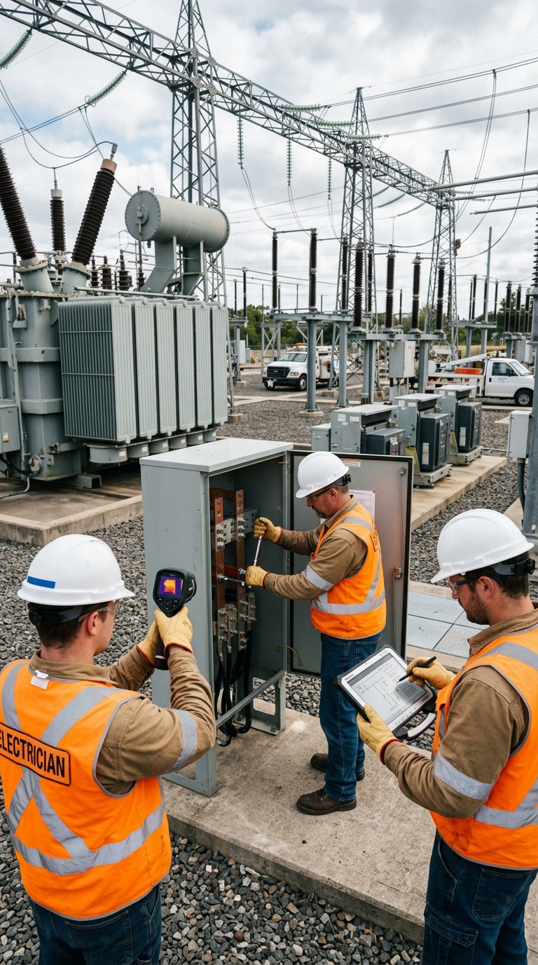 Mantenimiento Preventivo de Subestaciones Eléctricas