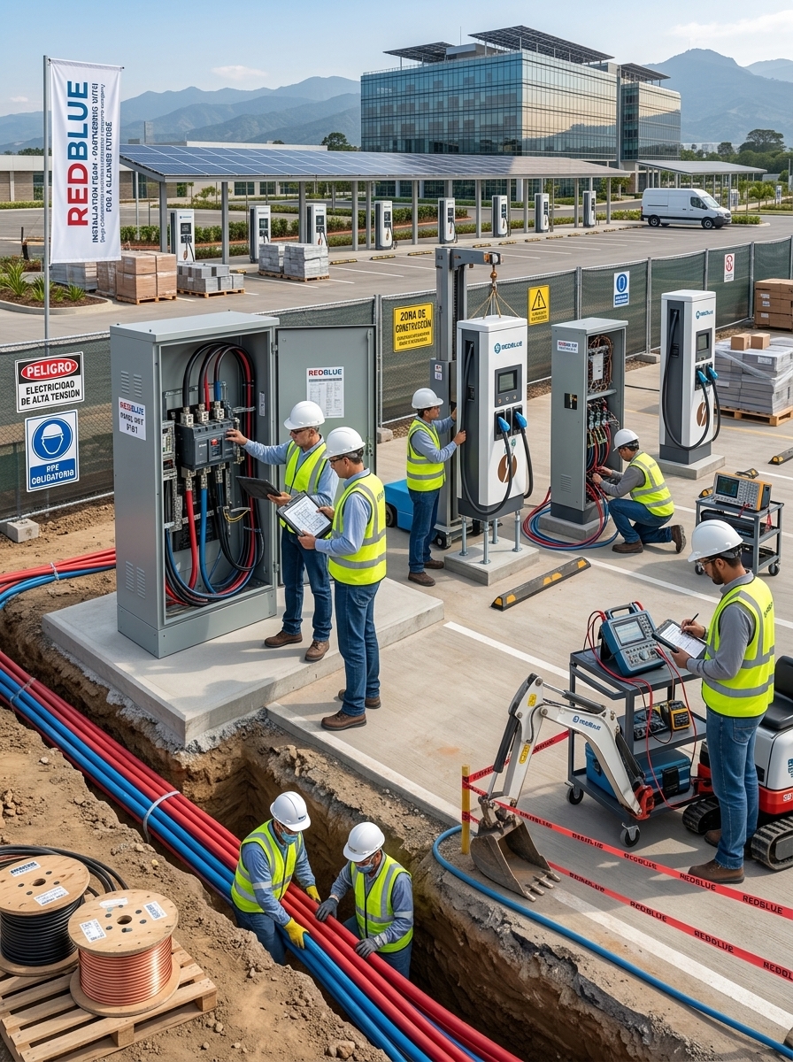 Instalación de Cargadores para Vehículos Eléctricos en Colombia