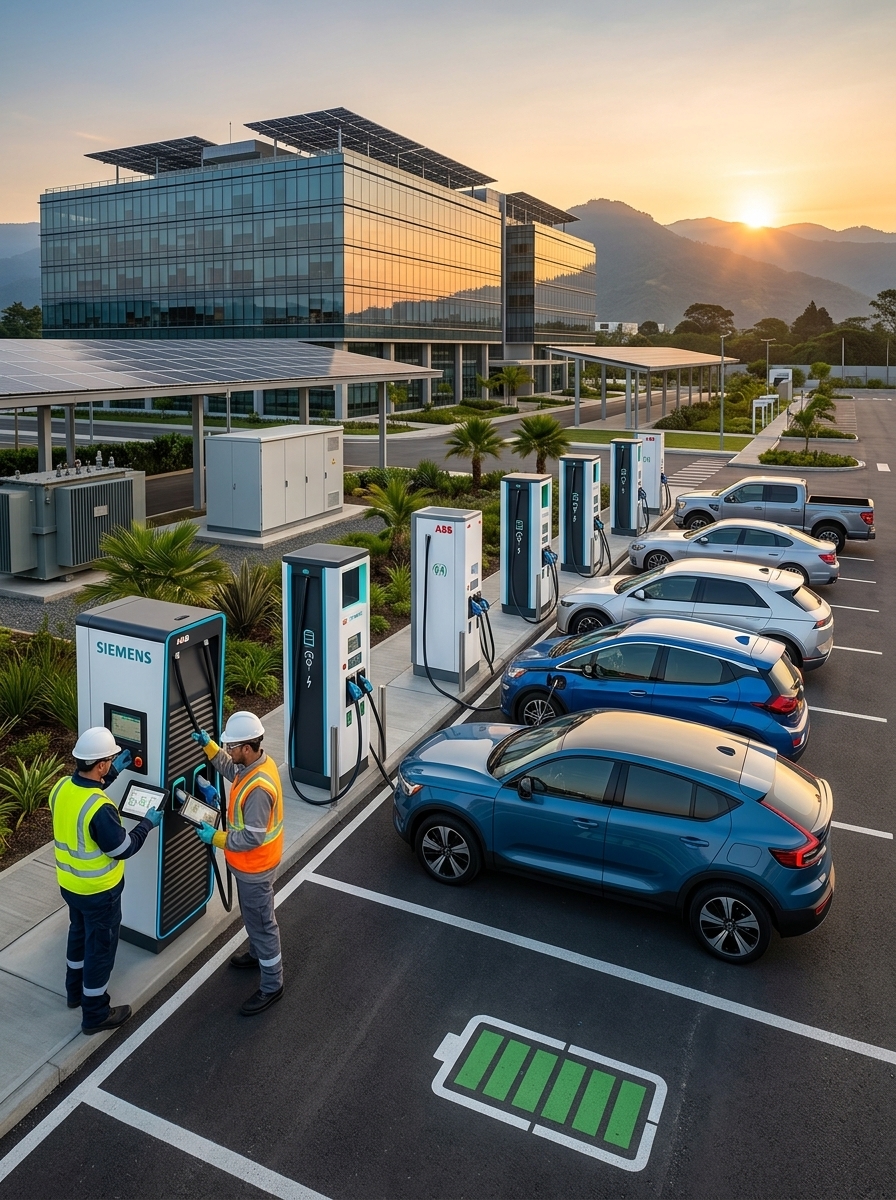 Instalación de Cargadores para Vehículos Eléctricos en Colombia
