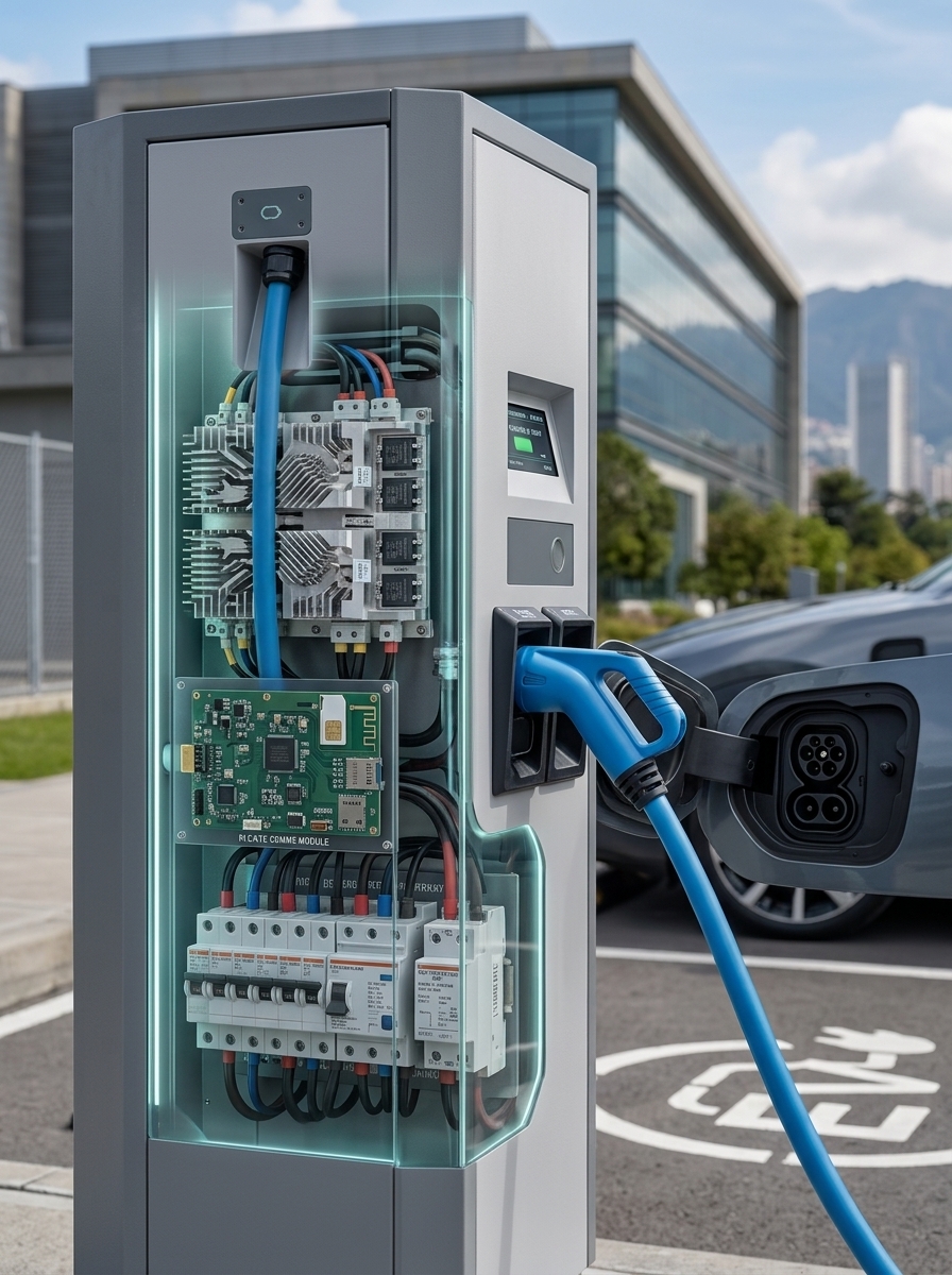 Qué es un cargador para vehículos eléctricos