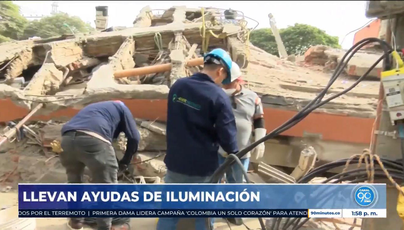 Enertecnica estuvo presente apoyando las labores de rescate en Cali